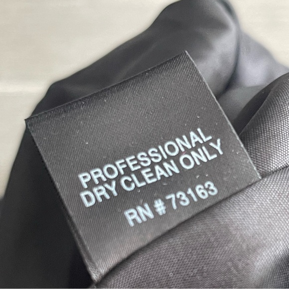 NWT SHANI Black Long Sleeve Sheath Pencil Dress Leather Corset Waist 12 Vintage - Picture 14 of 16